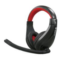 KINYO EM-3631全罩式耳機麥克風 黑紅(停產)