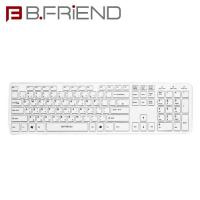 B.FRiEND USB鍵盤 KB1430WH 白色