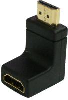 HDMI(公)-HDMI(母) 轉接頭 90度角