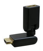 HDMI(公)-HDMI(母) 轉接頭 360度