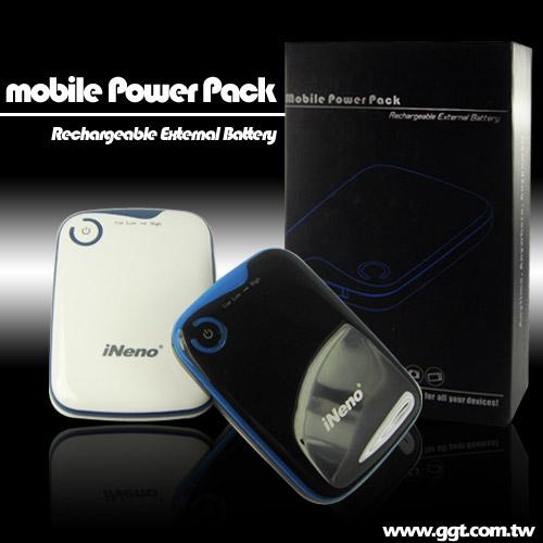 iNeno iPhone、iPod、手機、MP3 6000mAh行動電源
