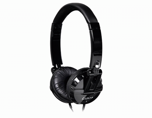 LUXA2 F1超低音頭戴式耳機 黑/白