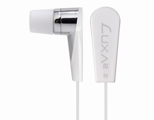 LUXA2 F2- 磁性耳塞式耳機 (黑/白)