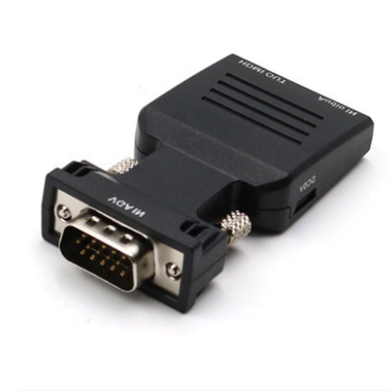 HDMI母-15公 轉接頭含音源(V202)