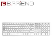 B.FRiEND 2.4G無線鍵盤 RF1430K-SV 銀色 (停產)