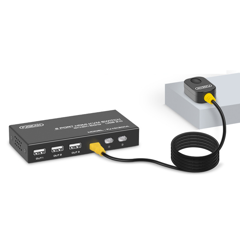 KVM切換器 USB/HDMI (4K) 1對2