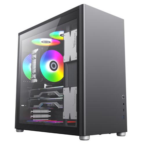 GAMEMAX SPARK PRO 黑 (玻璃雙透側) TYPE-C 