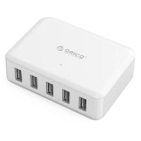 ORICO 5孔USB智能充電器 DCAP-5S (白)