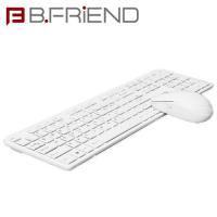 B.FRiEND 2.4G無線鍵鼠組 RF1430WH 白色