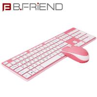 B.FRiEND 2.4G無線鍵鼠組 RF1430PK 粉紅