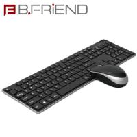 B.FRiEND 2.4G無線鍵鼠組 RF1430BK 黑色