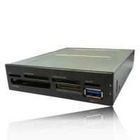 冷武者 內接式多合一讀卡機+USB3.0 Hub