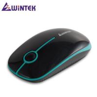 WINTEK 1800靜音王無線滑鼠 黑藍
