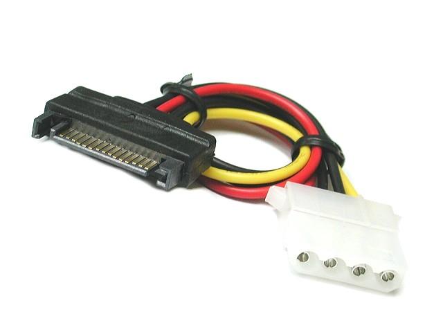 PW-55 SATA電源線大4P母-15P公