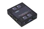 4Port 桌上型 PS2 KVM + 音效 (含線)