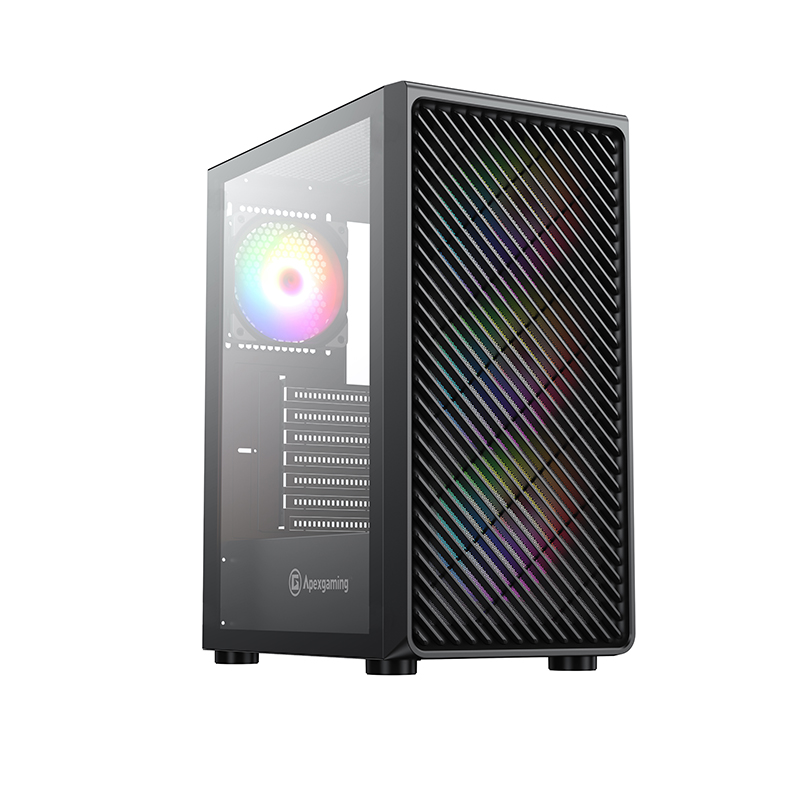 Apexgaming 極致 ZENITH TA100 黑 (玻璃透側)