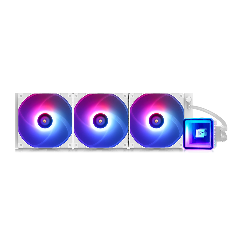 Apexgaming 魔立方NANCOOL PRO 360 一體式水冷散熱器 (白)