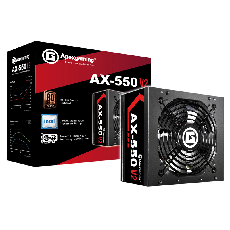 Apexgaming AX550-V2 銅牌