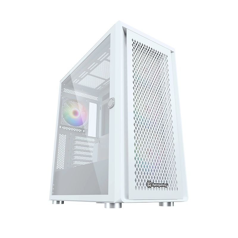 Apexgaming 流星 METEOR TE220 白 (玻璃透側) TYPE-C