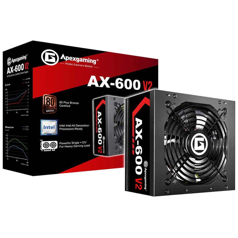 Apexgaming AX600-V2 銅牌