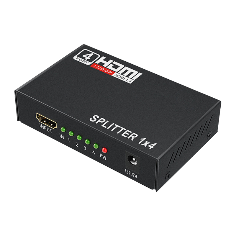 HDMI同步分配器 4K2K (1進4出) P143