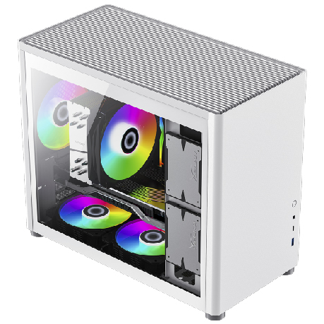 GAMEMAX SPARK 火種 白色 (玻璃雙透側) TYPE-C
