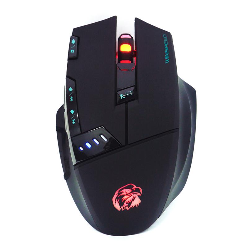 WINTEK G50 遊戲王專家級無線遊戲鼠 黑色