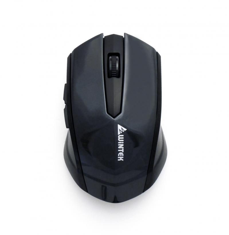 WINTEK 1700省電王無線鋼鐵鼠 黑