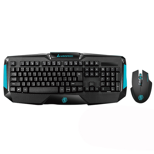 WINTEK G10KM 血冥一號 超靜音專業競技無線鍵鼠組