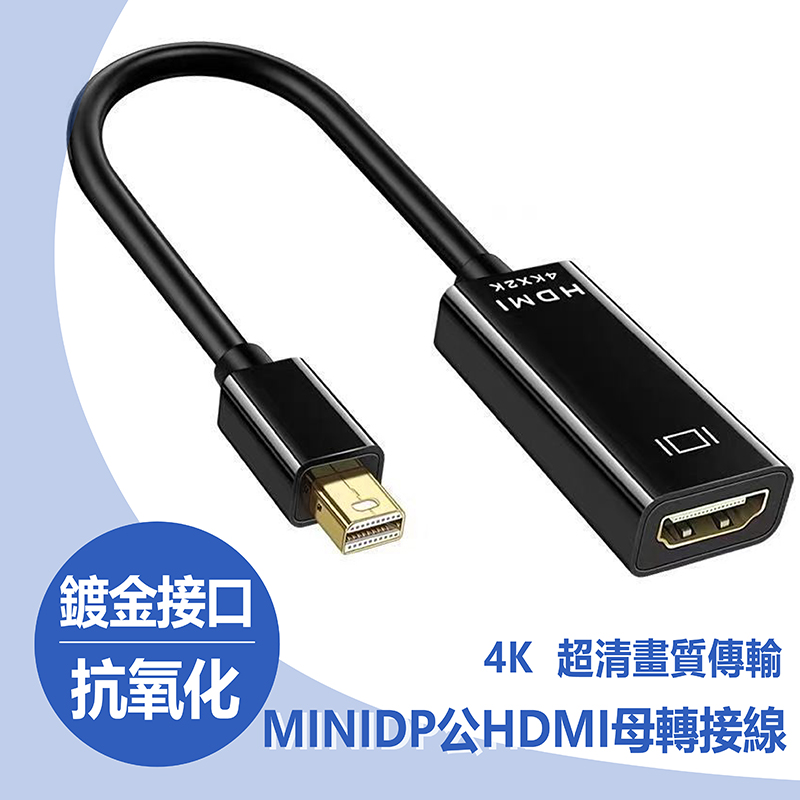 MINIDP公-HDMI母轉接線