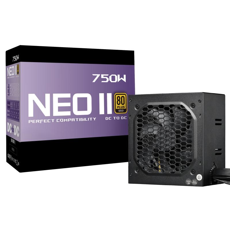 NEO II 750W 80PLUS認證金牌 電源供應器