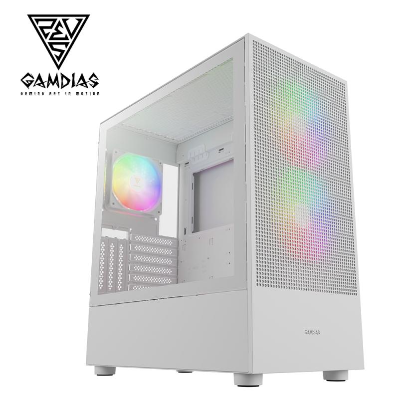 GAMDIAS TALOS 塔洛斯 M3 MESH WH 中塔式機殼 白色