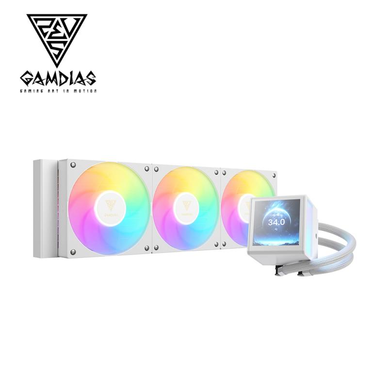 GAMDIAS 席昂妮 CHIONE P5-360 WH LCD顯頻 白色
