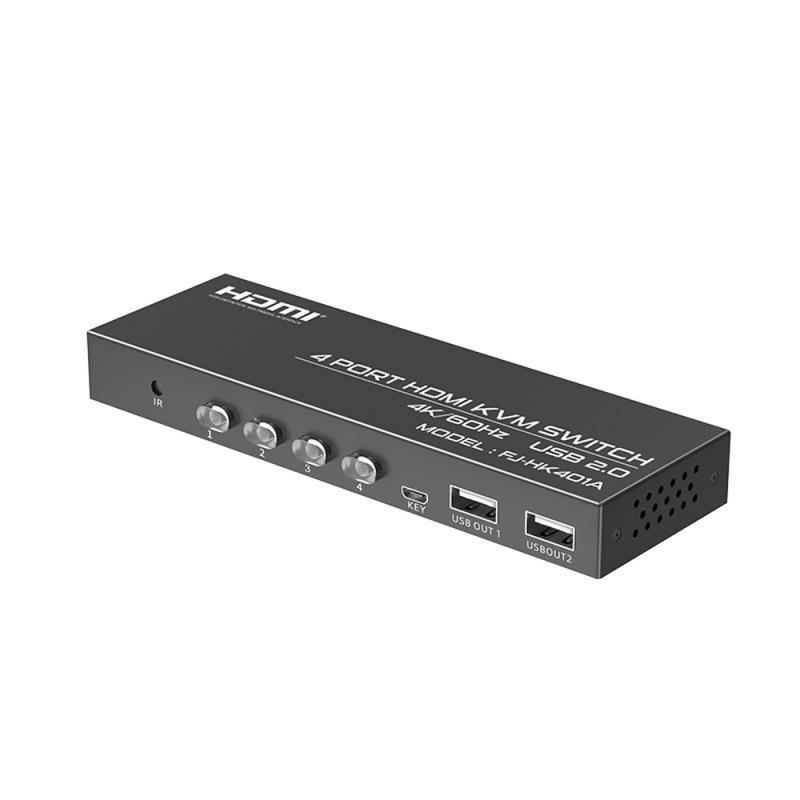 KVM切換器 USB/HDMI (4K) 1對4