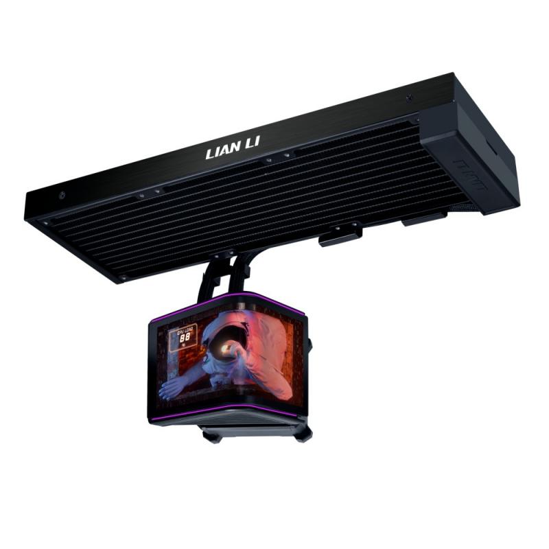 Lian Li Hydroshift II OLED CURVED 360N 無風扇 / GHS2OLDC36NB 黑色