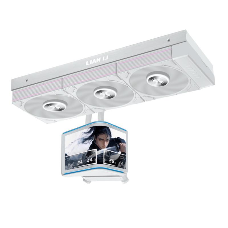 Lian Li Hydroshift II OLED CURVED 360P28 / GHS2OLDC36PW 白色