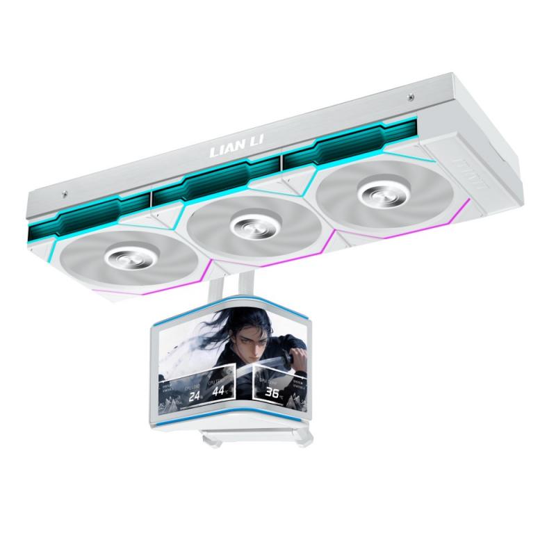 Lian Li Hydroshift II OLED CURVED 360TL / GHS2OLDC36TW 白色